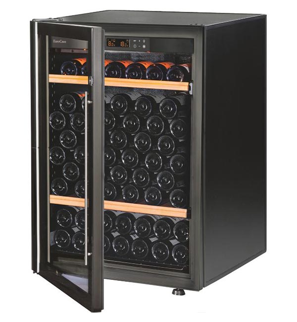 EuroCave-Classic-Wine-Cabinet-V083-Shelving-Configuration-Black - EuroCave