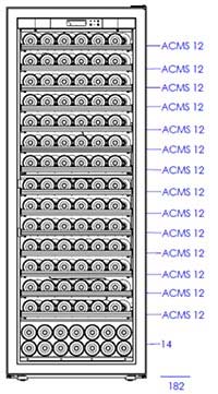 S Pure Large Sliding Shelves Diagram