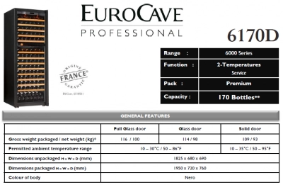 EuroCave Wine Fridges Pure Range Brochure